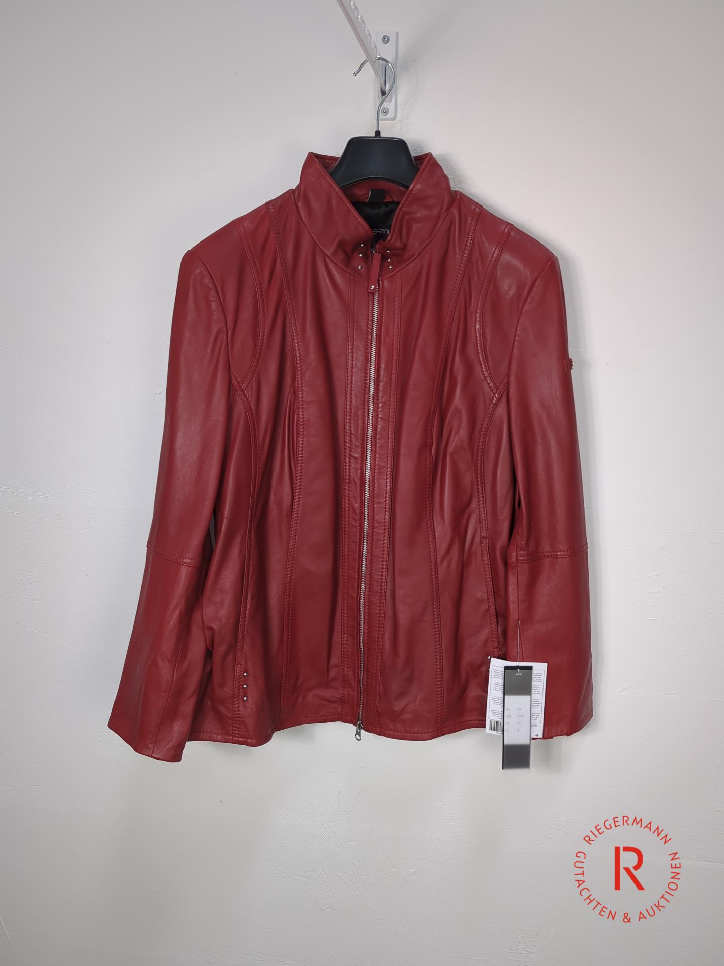 DAMEN LEDERJACKE GRÖSSE 48
